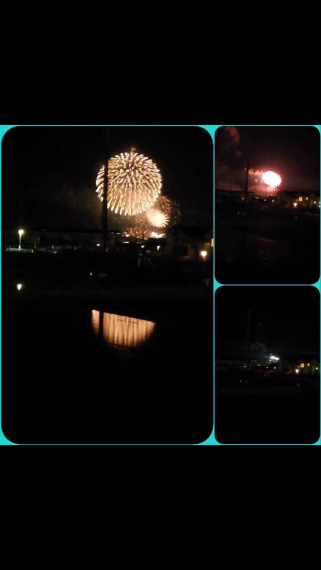 🎆夜空いっぱいに広がる花火と体まで響く大きな音🎆
 
5月9日　草津市・烏丸半島で開催された花火がここ『なぎさ』からも綺麗にみえました。
「ドーン！」と響く音に大興奮(^^♪
 
色鮮やかな花火🎇が次々と打ちあがり琵琶湖の夜空を華やかに🌌彩っていました。
 
動画でも迫力満点の花火をぜひご覧ください。⭐️
田んぼの水面に映る逆さ花火もまぁキレイ😄

#花火
#グループホーム
#デイサービス 
#夜空
#草津市